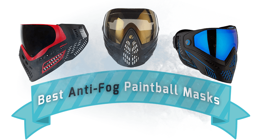 Paintball Anti-Fog Masks